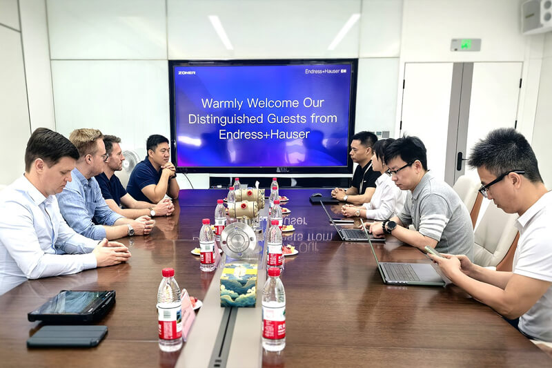 热烈欢迎Endress+Hauser（恩德斯豪斯）自动化有限公司高管团队一