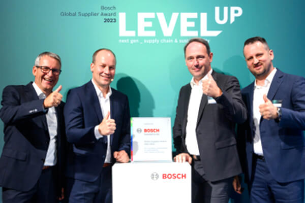 <b>艾默生荣获博世全球供应商奖，以此表彰其在可持续性和排放方面所做出的努力</b>