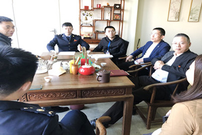 “春风行动”--税务局走访纵能科技