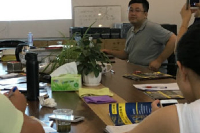 福禄克产品培训在我司进行